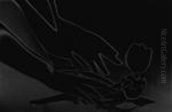 Solarization (hands With Rose) - view 1