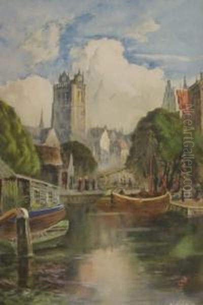 Canal Scenes, Bruges - view 1