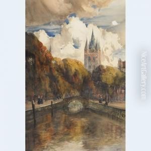 Old Church At Delft