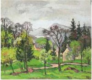 Toggenburger Berglandschaft by Hans Bruhlmann