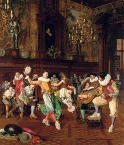 The Court Musicians by Francois Brunery