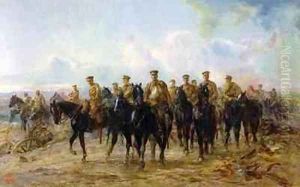 The Retreat from Mons by Lady (Elizabeth Southerden Thompson) Butler