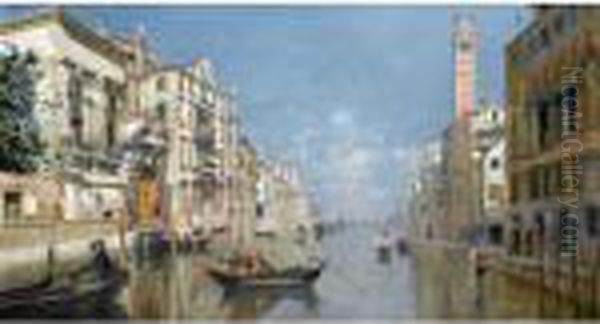 Vue Le Long D'un Canal A Venise - view 1