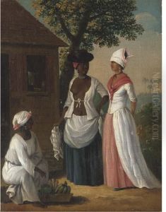 Free Women Of Dominica by Agostino Brunias