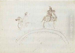 Two Polish cavalrymen by Stefano della Bella