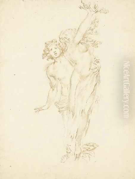 Apollo and Daphne, after Bernini - view 1