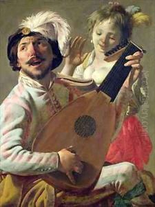 The Duet by Hendrick Ter Brugghen