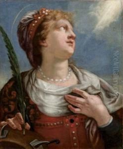 Santa Caterina by Girolamo Brusaferro