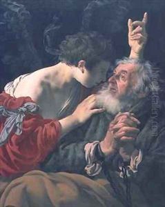 The Liberation of St. Peter by Hendrick Ter Brugghen