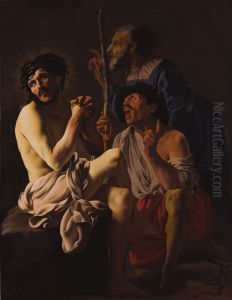 The Mocking of Christ by Hendrick Ter Brugghen