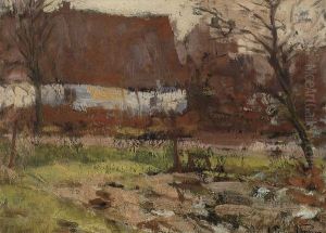 Paysage D'automne by Jean Brusselmans