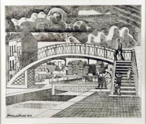Le Pont by Jean Brusselmans