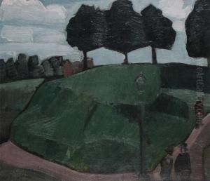 Landscape by Jean Brusselmans
