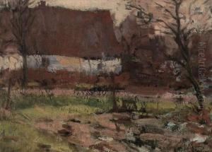 Paysage D'automne (ca. 1902) by Jean Brusselmans