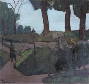 Les Porteurs De Fraises - De Aardbeiendragers (1925) by Jean Brusselmans