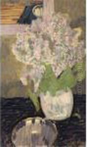 Vase De Fleurs by Jean Brusselmans