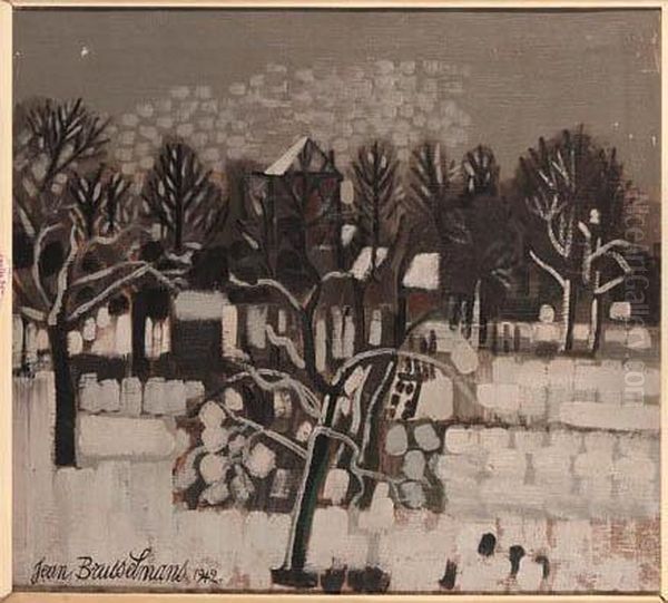 Tuin Onder De Sneeuw - A Snow-covered Winter Landscape - view 1