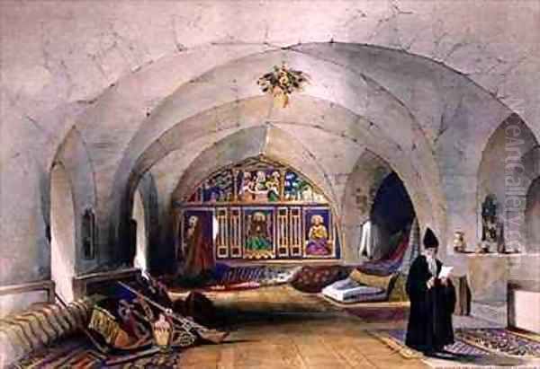 Room in an Armenian Convent, in Jerusalem - view 1