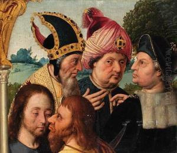 The Betrayal Of Christ - A Fragment From An Altarpiece - view 1