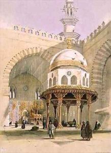 The Mosque of Sultan Hassan, Cairo by A. Margaretta Burr