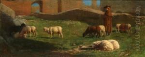 Pascolo Tra Le Rovine by Stefano Bruzzi