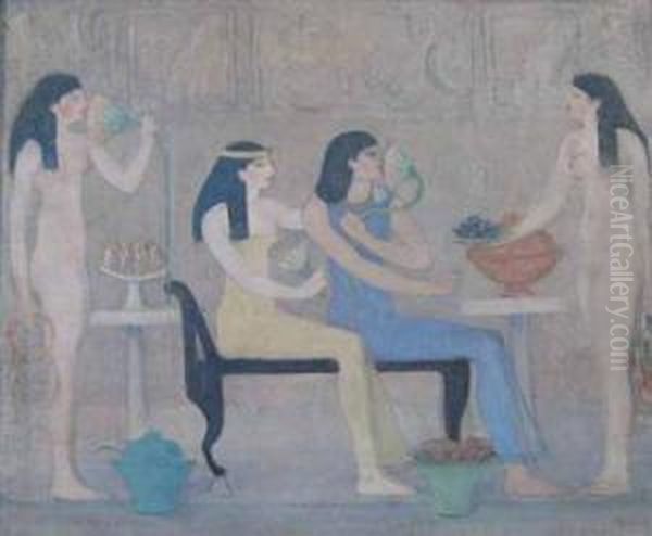 Egyptian Scene - view 1