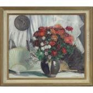 Floral Still Life by Everett Lloyd Bryant