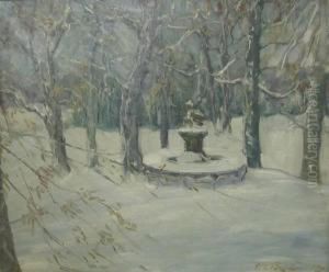 Winter Landscape by Everett Lloyd Bryant