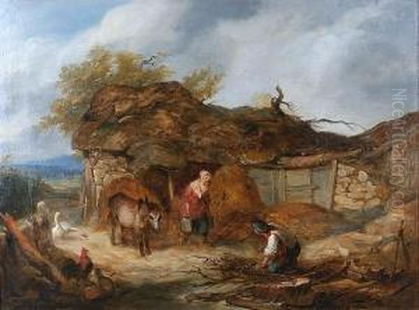 A Farmyard Scene - view 1