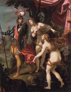 The Temptation of Charles and Ubalde by Giovanni Bilivert