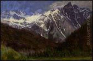 In The Selkirk Range by William Brymner