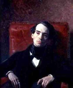 Portrait of the Author, A. N. Strougovschikoff by Karl Pavlovich Bryullov