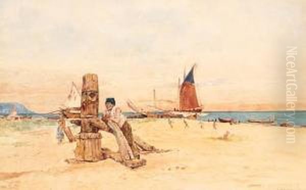 Hauling In The Catch In The Bay Of Naples - view 1