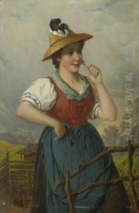 Dirndl Mit Nelke.