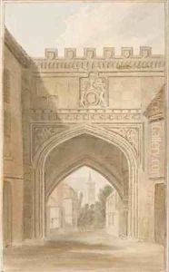 High Street Entrance to the Close by John Chessell Buckler