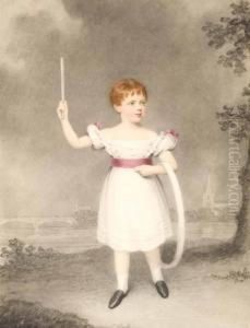 Child With Hoop by Adam Buck