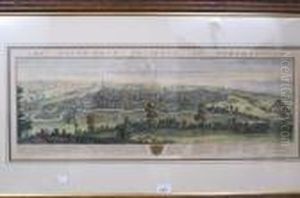 The South West Prospect Of Northampton, A Panoramic View