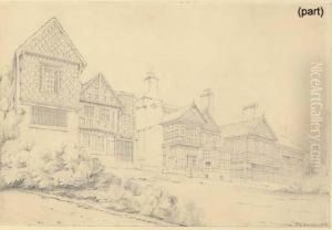 West And East Views Of Bramhall Hall, Cheshire