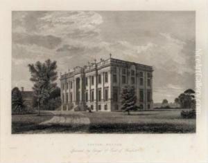 A View Of Easton Neston (the Seat Of George, Earl Of Pomfret) A View Of Easton Neston (the Seat Of George, Earl Of Pomfret)