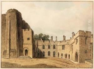 Berkeley Castle, Gloucestershire by John Chessell Buckler