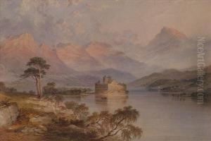 Kilchurn Castle, Loch Awe, Argyleshire by Charles Frederick Buckley