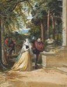 Shakespearean Characters In Woodland by John Edmund Buckley