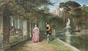 A Chance Meeting By The Statue