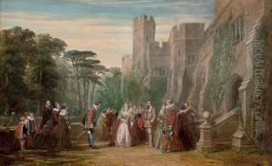 Queen Elizabeth I Meeting Her Courtiers