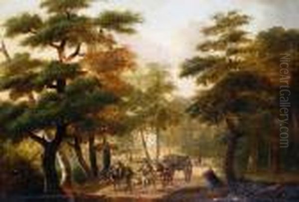 A Busy Country Road - view 1