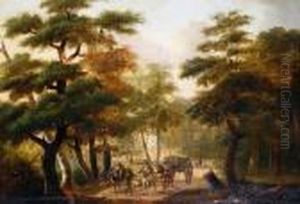 A Busy Country Road by Philippe Budelot