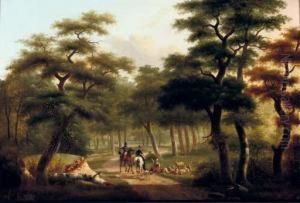 Horse Riding In The Forest