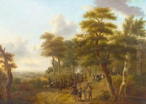 Scene From Napoleon's Campaign. - view 1
