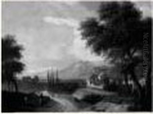 Personnages Dans Un Paysage - view 1