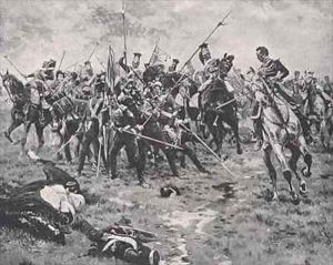 The Flag, Albuera by Gordon Frederick Browne